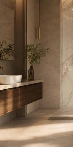 Wykończenie łazienki z kamienia naturalnego — Stone Craft Premium