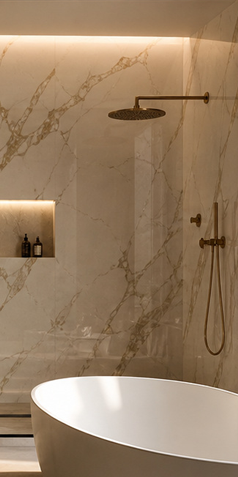 Gres wielkoformatowy — realizacja Stone Craft Premium Olsztyn